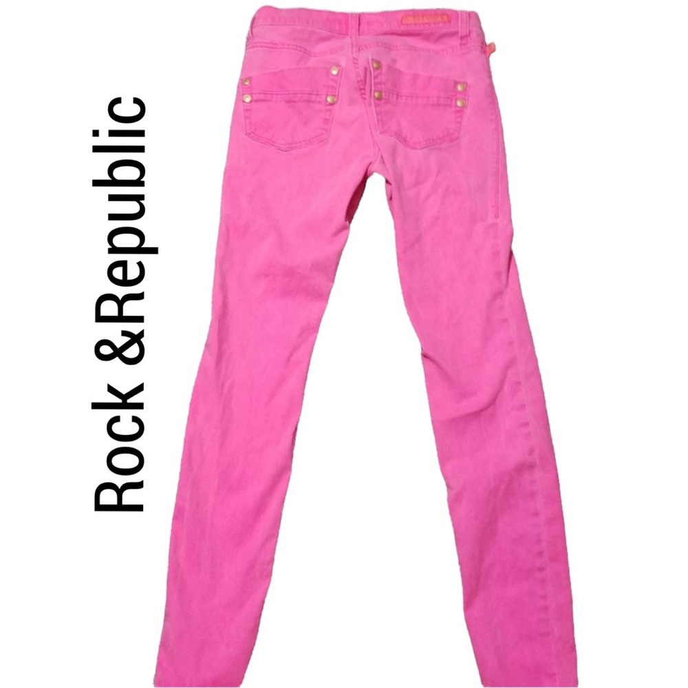 Rock & Republic Women’s pink Kasmere jeans